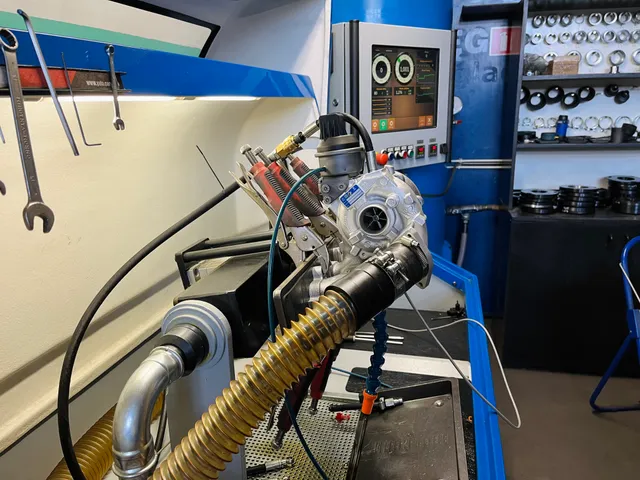 Warsztat regeneracji turbosprężarek - park maszynowy