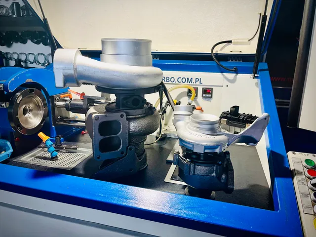 Regeneracja turbosprężarki samochodu osobowego BMW